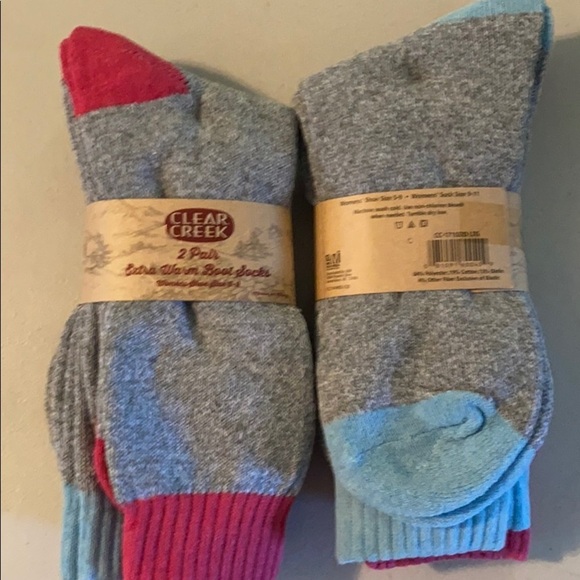Clear creek women’s socks.  Set of 2. - Picture 5 of 7